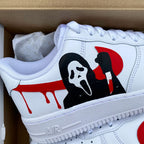 Grim Reaper Red Drip Custom Air Force 1