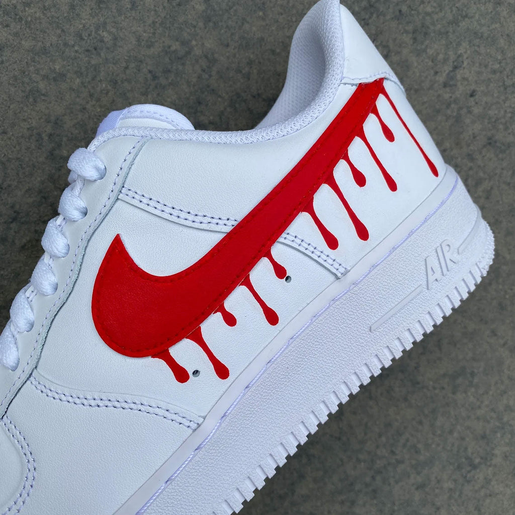 Grim Reaper Red Drip Custom Air Force 1