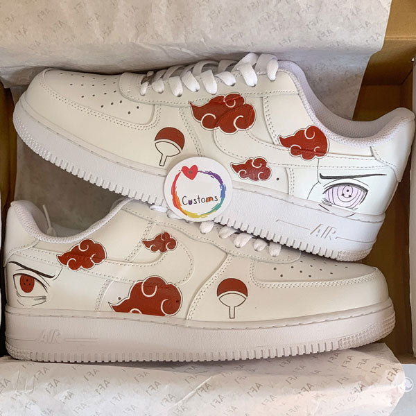 Naruto Akatsuki Custom Air Force 1