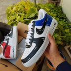 Red Blue Black Custom Air Force 1