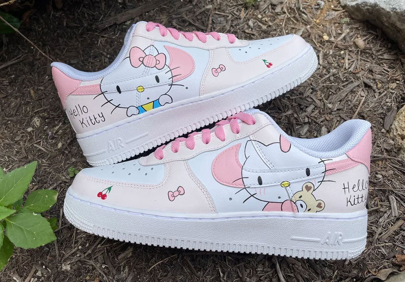 Baby Pink Hello Kitty Custom Air Force 1