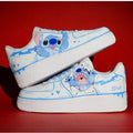 Candy Blue Stitch Custom Air Force 1