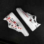 Ghost Black Red Custom Air Force 1