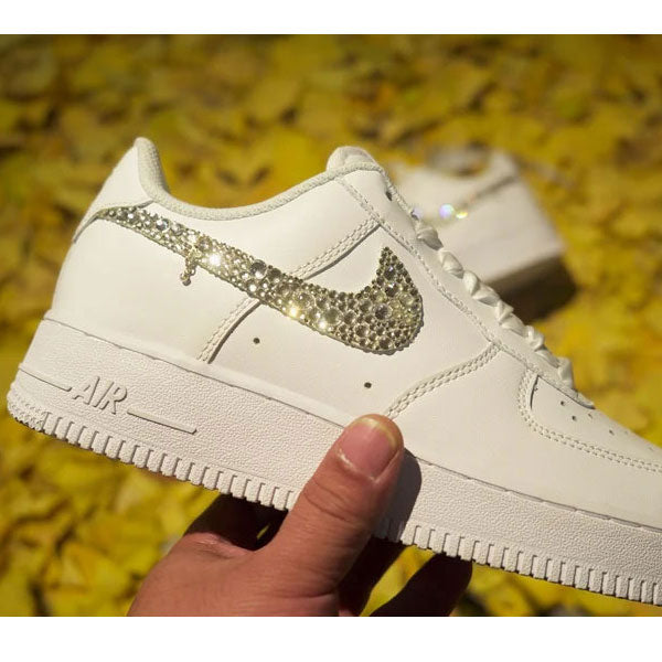 Wedding Crystal Inlay Custom Air Force 1