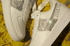 Crystal Ribbon Commemorative Edition Custom Air Force 1