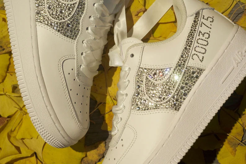 Crystal Ribbon Commemorative Edition Custom Air Force 1