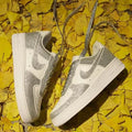 Metallic Silver Custom Air Force 1