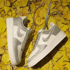 Metallic Silver Custom Air Force 1