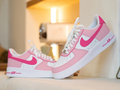 Sweet Pink Custom Air Force 1