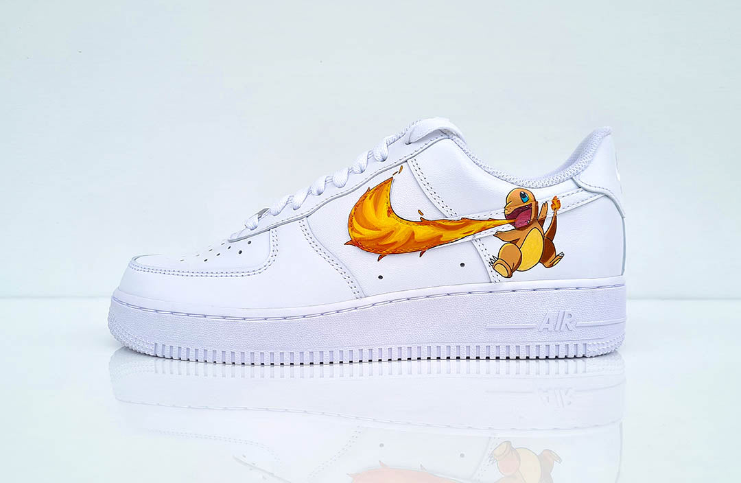 Pokémon Cartoon Graffiti Custom Air Force 1
