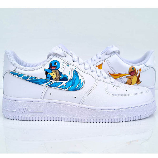 Pokémon Cartoon Graffiti Custom Air Force 1