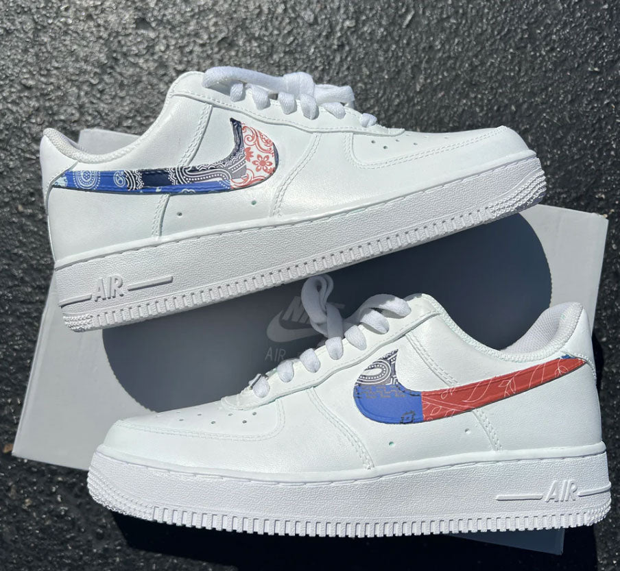 Artistic Pattern Smudge Custom Air Force 1