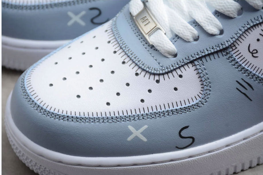 Kaws Art Grey Custom Air Force 1