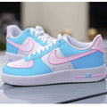 Sky Blue Pink Custom Air Force 1