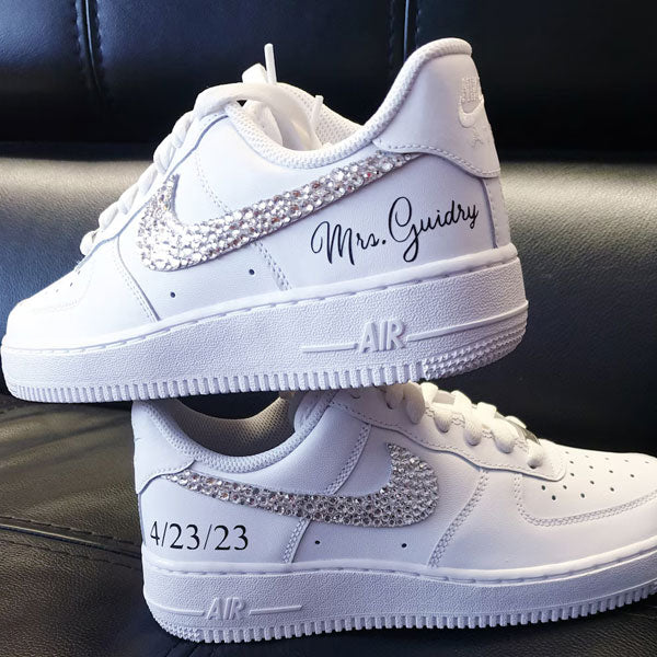 Swarovski Crystal Custom Air Force 1