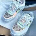 Gucci Pink Yellow Custom Air Force 1 Shadow