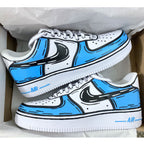 Blue Comics Art Line Custom Air Force 1