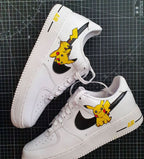 Pikachu Graffiti Custom Air Force 1