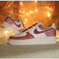 Pearlescent Red Custom Air Force 1