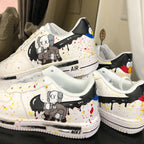 Kaws Black Graffiti Custom Air Force 1