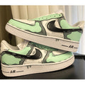 Mint Green Comics Custom Air Force 1