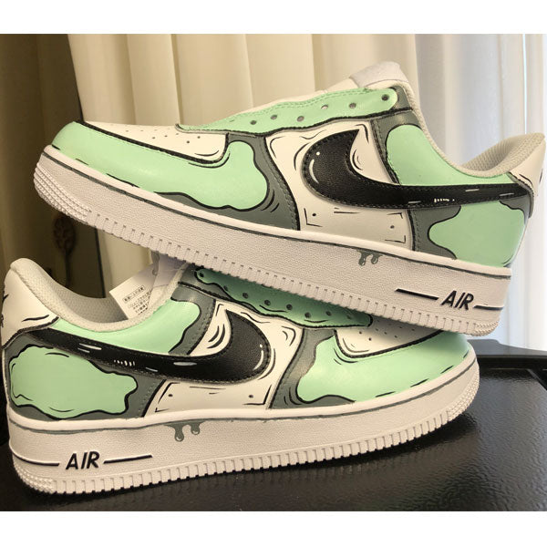 Mint Green Comics Custom Air Force 1