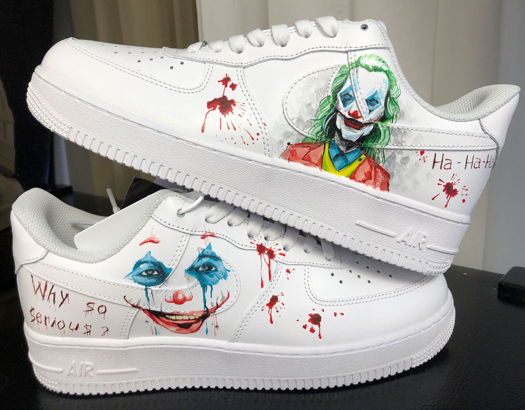 Joker Painting Custom Air Force 1