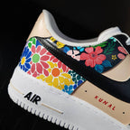 Flower Leopard Pattern Colorful Custom Air Force 1