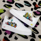 Cartoon Star Sponge Octopus Custom Air Force 1