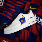 Cartoon Role  Red  Blue Stripe Swoosh Custom Air Force 1