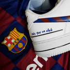 Cartoon Role  Red  Blue Stripe Swoosh Custom Air Force 1