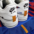 Cartoon Role  Red  Blue Stripe Swoosh Custom Air Force 1