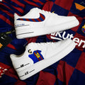 Cartoon Role  Red  Blue Stripe Swoosh Custom Air Force 1