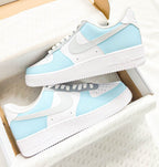Blue Grey Custom Air Force 1