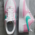 Pink Green Custom Air Force 1