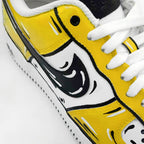 Yellow Black  Custom Air Force 1