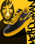 Black Yellow Sport Star Custom Air Force 1