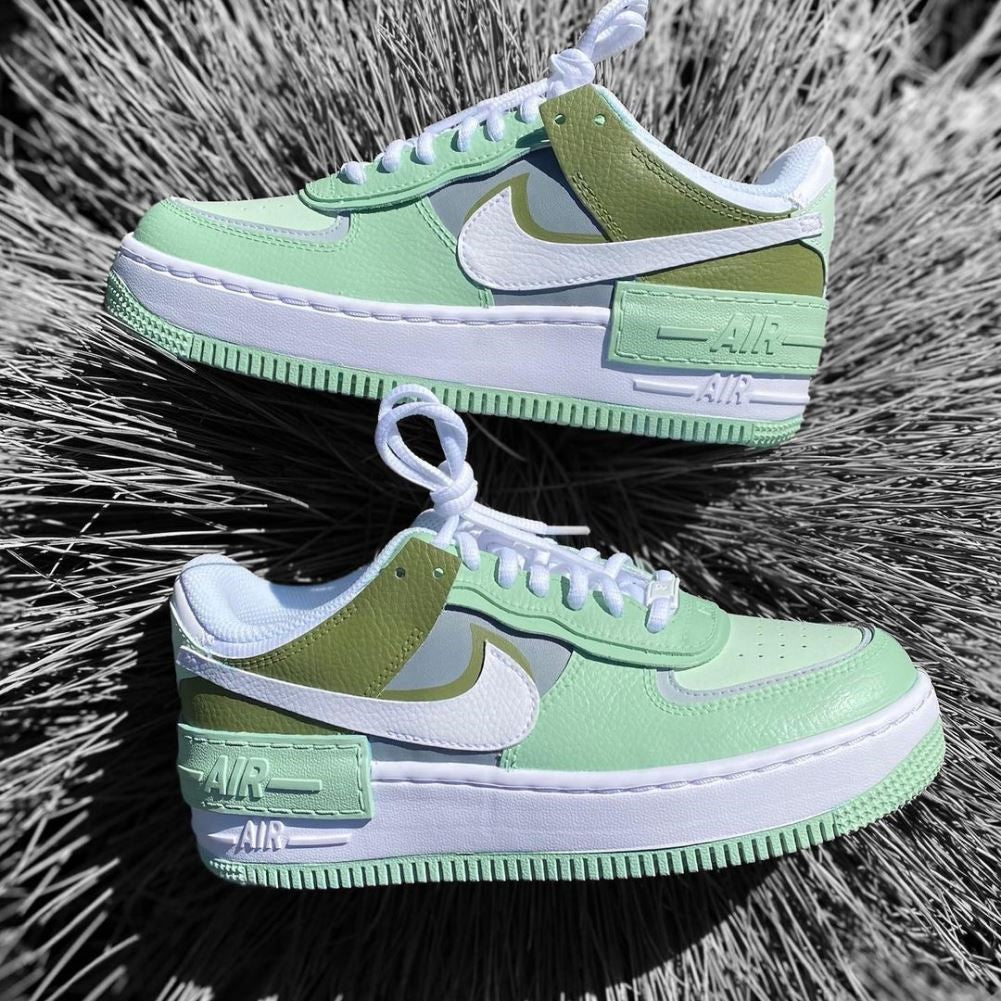 Dark Green Shadow  Custom Air Force 1