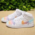 Rainbow Drip Custom Air Jordan 1