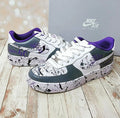 Purple Graffiti Custom Air Force 1