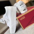Custom Air Force 1 White Pearl Decor Bridal Custom Sneakers, Personalized Platform Wedding Shoes with Organza Ribbon Laces, Customizable Name & Date Non-slip Bride Wedding Trainers