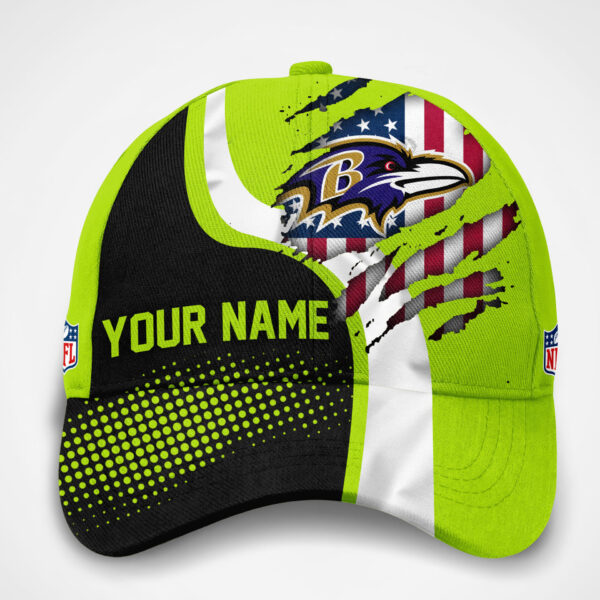 Baltimore Ravens | Premium NFL Hi-Vis Safety Cap TD