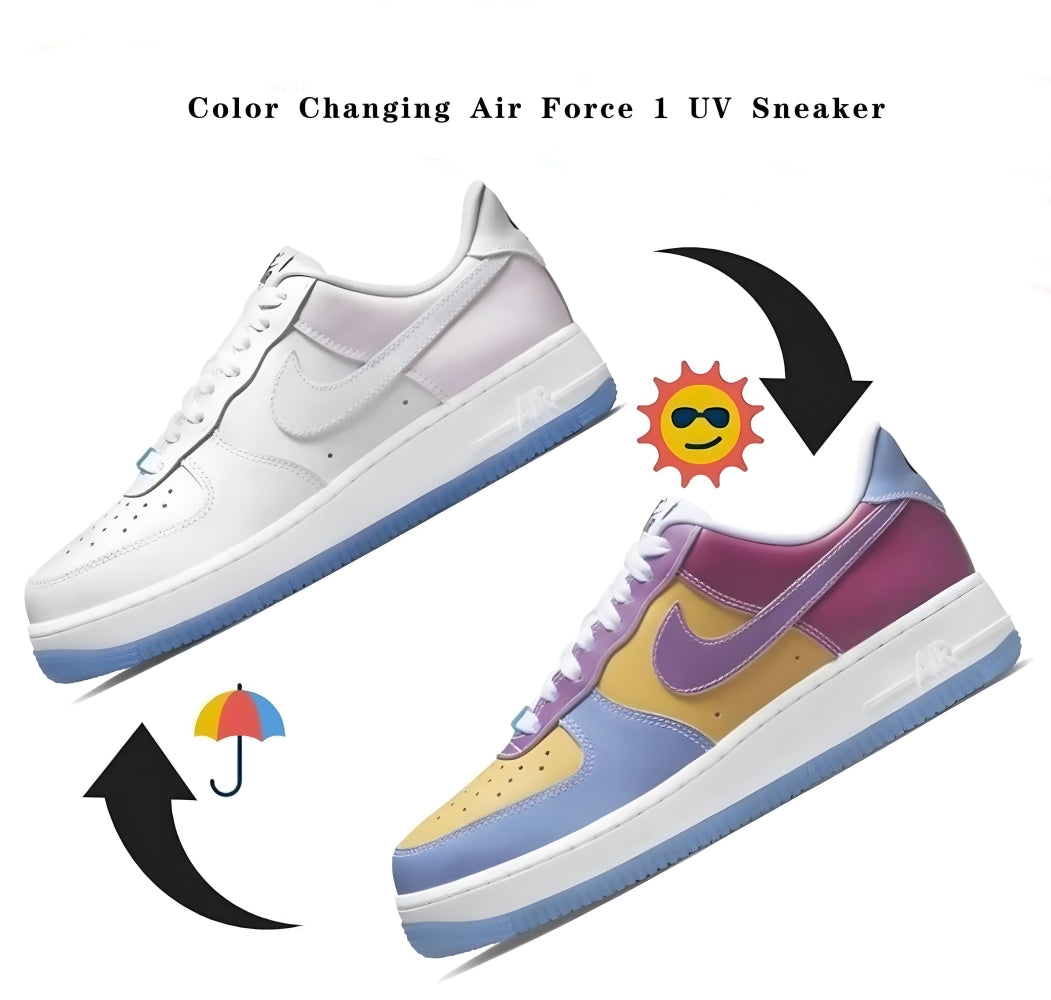 UV Discoloration Custom Air Force 1