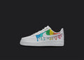 Rainbow Drip Custom Air Force 1
