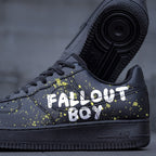 Black Half Smile Custom Air Force 1