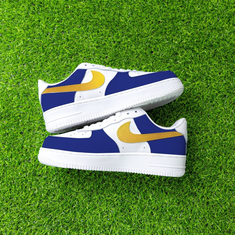Chelsea Blue Yellow Custom Air Force 1