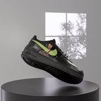 Black Green Groot Custom Air Force 1