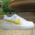 Yellow Drips Custom Air Force 1