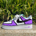 Cartoon Purple Custom Air Force 1