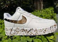 Brown Splash Custom Air Force 1